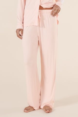 Gingerlilly Tessa Bamboo Long Pj Set - Pink [sz:xs]