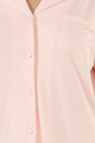 Gingerlilly Tessa Bamboo Long Pj Set - Pink [sz:xs]