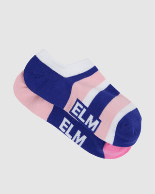 Elm Socks No Show 2pc - Ribbon 