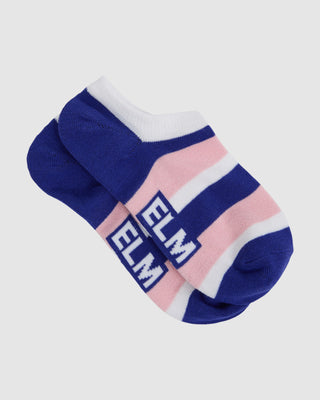 Elm Socks No Show 2pc - Ribbon 