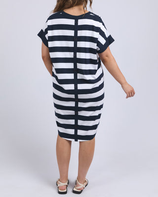 Elm Dress Mckinley - Navy [sz:size 8]
