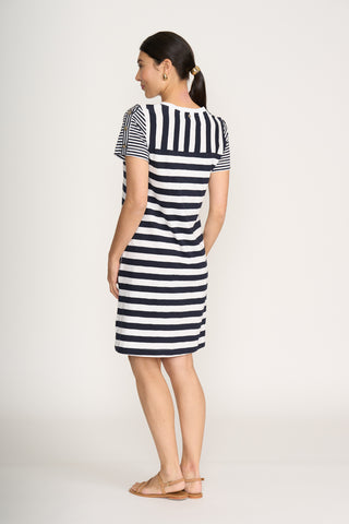 Foil Dress Worth The Hype - Stripe Mix [sz:xs]