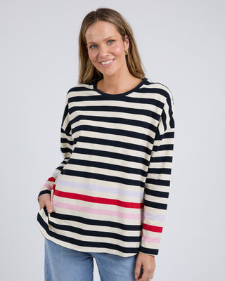 Elm Tee Long Sleeve - Retreat [sz:size 10]