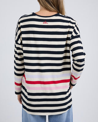 Elm Tee Long Sleeve - Retreat [sz:size 10]