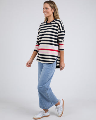 Elm Tee Long Sleeve - Retreat [sz:size 10]