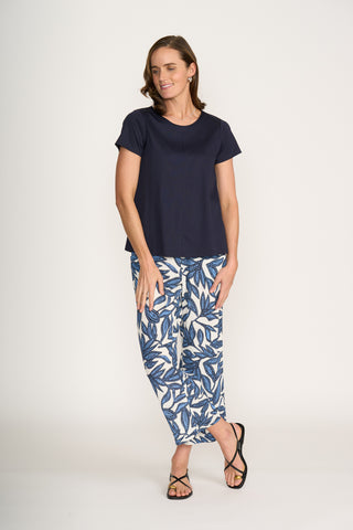 Foil Top Youve Got Flare - Navy [sz:large]