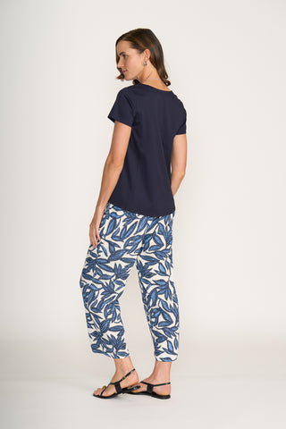 Foil Top Youve Got Flare - Navy [sz:large]