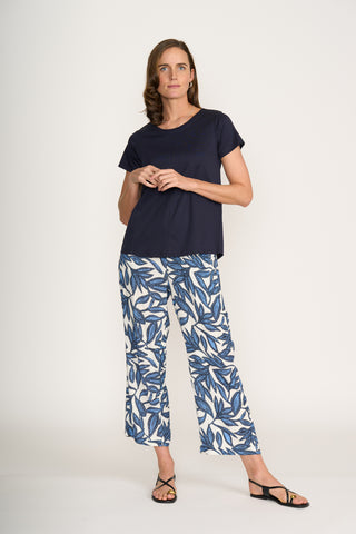 Foil Top Youve Got Flare - Navy [sz:large]