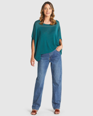 Fate & Becker Irises Knit – Teal [sz:size 10]