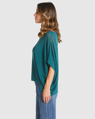 Fate & Becker Irises Knit – Teal [sz:size 10]