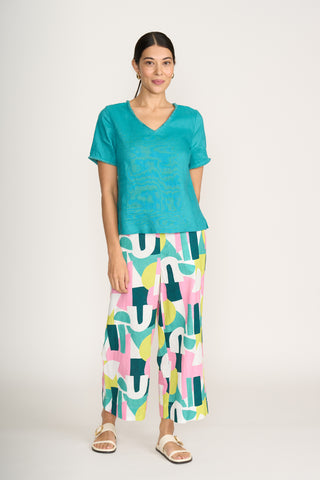 Foil Top V Benefits - Aquatic [sz:size 10]