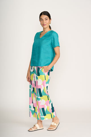 Foil Top V Benefits - Aquatic [sz:size 10]