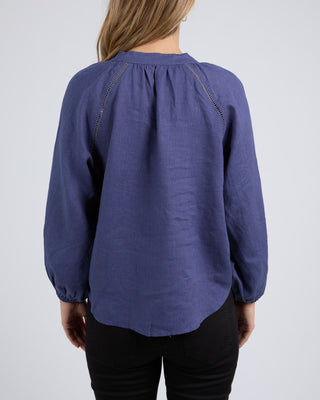 Foxwood Blouse Sardinia - Deep Blue [sz:size 10]