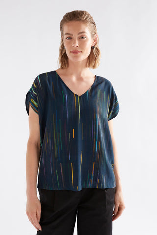 Elk Top Kayra V Neck - Alinea Print [sz:size 8]