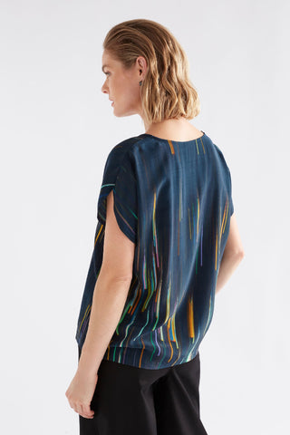Elk Top Kayra V Neck - Alinea Print [sz:size 8]