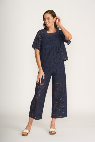 Foil Top Juicy Details Navy Pineapple [sz:size 8]