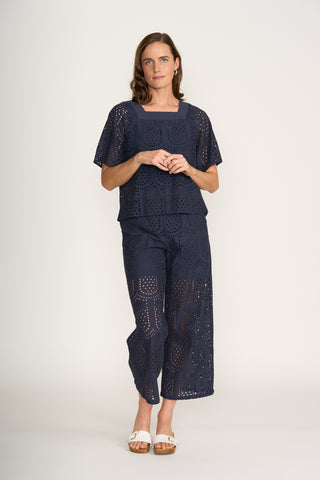 Foil Top Juicy Details Navy Pineapple [sz:size 8]