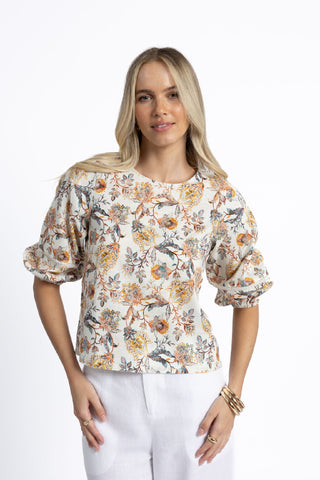 Humidity Blouse Sia - Kaffir Print [sz:size 8]