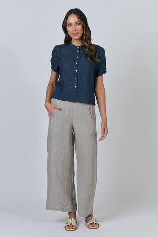 Naturals Blouse - Poseidon 547 [sz:small]