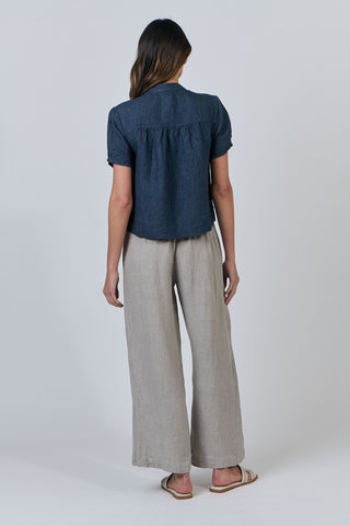 Naturals Blouse - Poseidon 547 [sz:small]