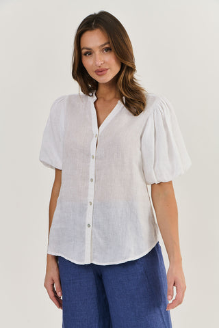 Naturals Top White 535 [sz:small]