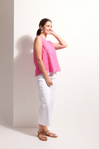 Foil Top Benefits Shell - Hot Pink [sz:size 8]