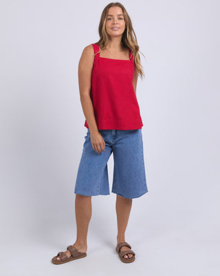 Foxwood Top Lourdes - Crimson [sz:size 8]