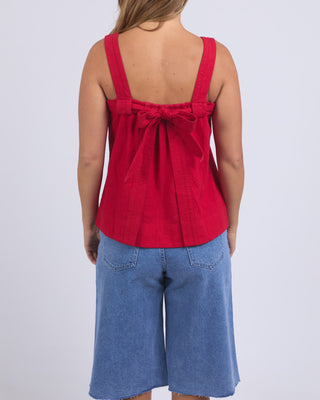 Foxwood Top Lourdes - Crimson [sz:size 8]