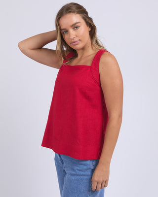 Foxwood Top Lourdes - Crimson [sz:size 8]