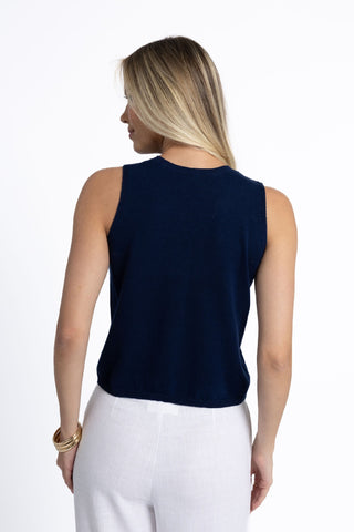 Humidity Tank Collette - Deep Navy [sz:xs]