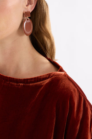 Elk Top Suuri Velvet - Spice [sz:size 8]