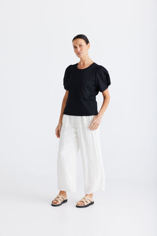 Brave&true Tee Abigail - Black [sz:xs]