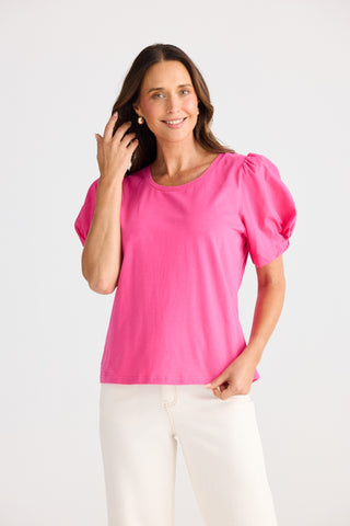 Brave&true Tee Abigail - Hot Pink [sz:xs]