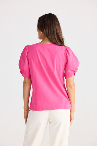 Brave&true Tee Abigail - Hot Pink [sz:xs]
