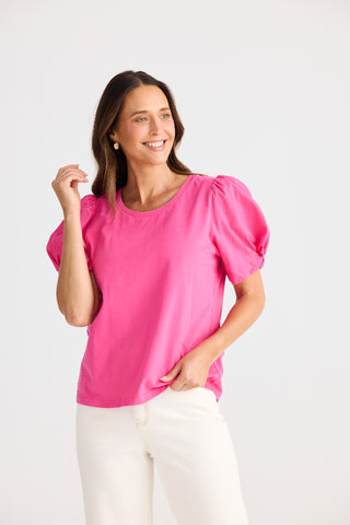 Brave&true Tee Abigail - Hot Pink [sz:xs]