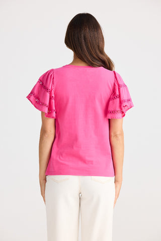 Brave&true Tee Chloe - Hot Pink [sz:xs]