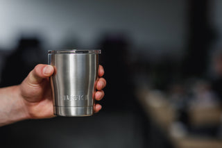 Huski Short Tumbler 2.0 - Brushed Stainless 