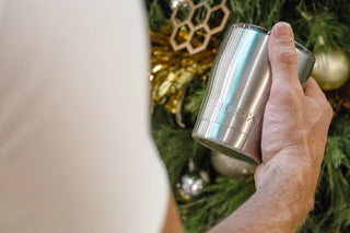 Huski Short Tumbler 2.0 - Brushed Stainless 