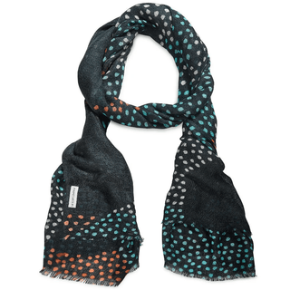 Scarfco Ellen Wool Scarf | Pink Poppies