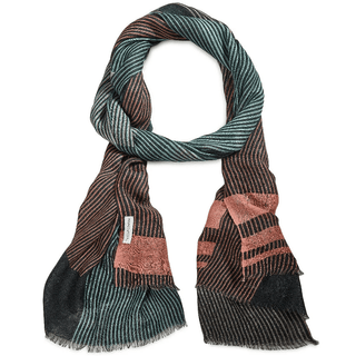 Scarfco Henna Wool Scarf | Pink Poppies