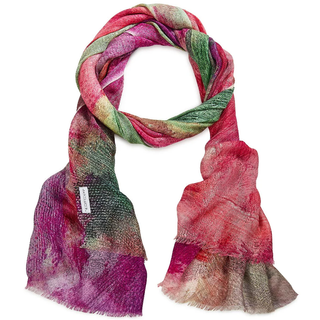 Scarfco Nadine Wool Scarf | Pink Poppies