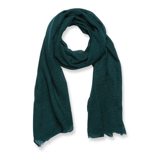 Scarfco Scarf Flick - Forest Green | Pink Poppies