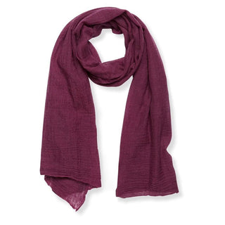 Scarfco Scarf Flick - Merlot | Pink Poppies