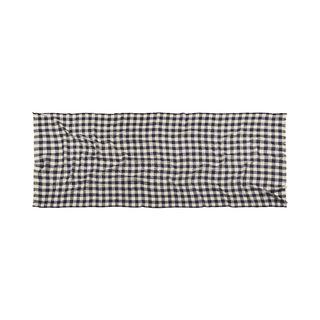 Scarfco Sylvie Navy Wool Scarf | Pink Poppies