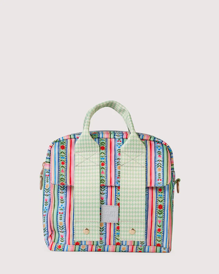 Somewhere Co Lunch Tote - Buttercup | Pink Poppies