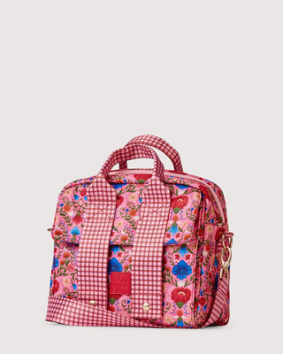 Somewhere Co Lunch Tote - Fable | Pink Poppies