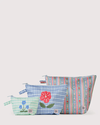 Somewhere Co Pouch Trio - Buttercup | Pink Poppies