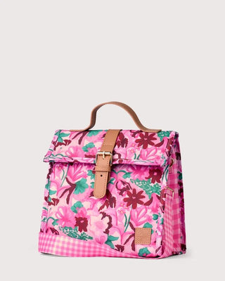 Somewhere Co The Satchel - Sweet Pea | Pink Poppies