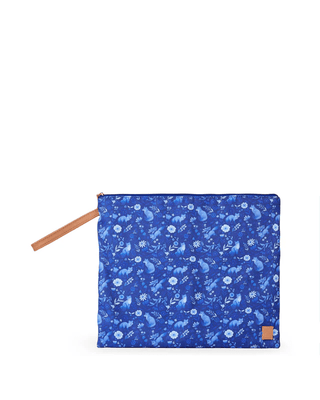 Somewhere Co Wet Bag Sml - Foxwood | Pink Poppies