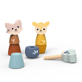 Speedy Monkey Screw Toys | Pink Poppies